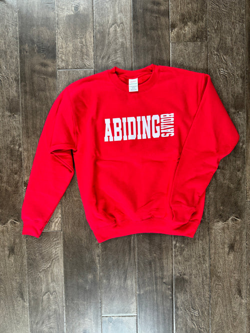 Abiding Savior Collegiate Crewneck Sweatshirt