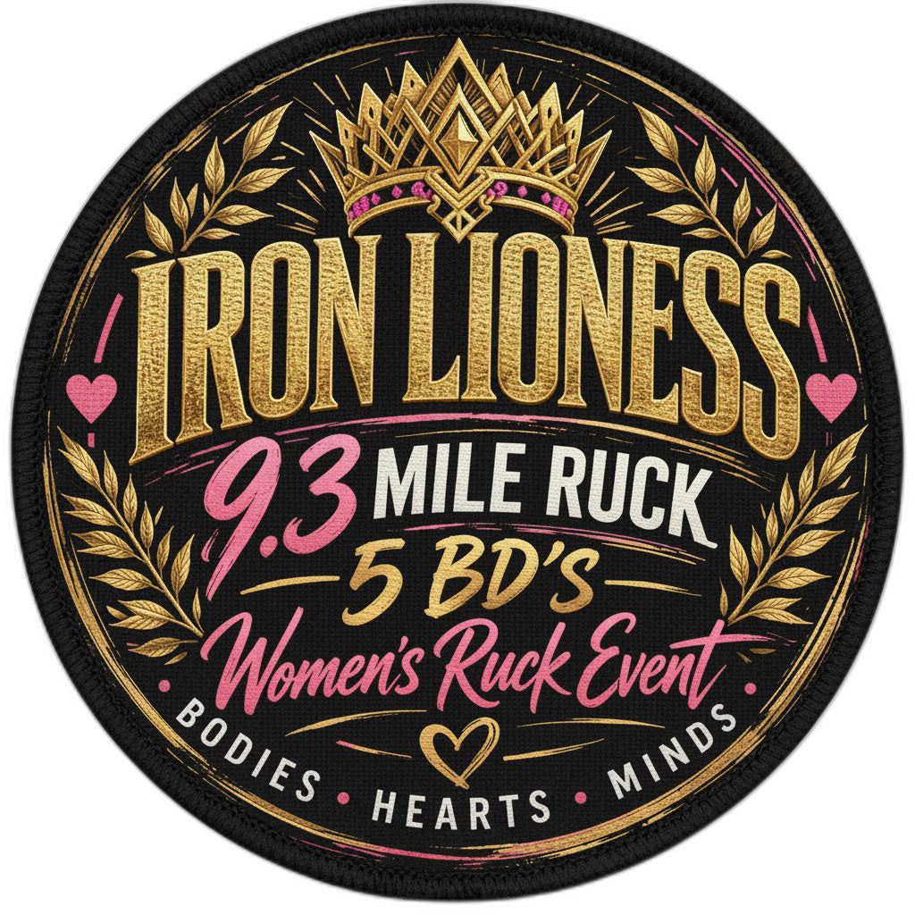 Iron Lioness 2026 Women's Ruck Event Official Patch