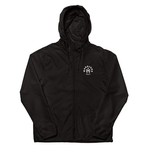 ASLS Warrior Unisex lightweight zip up windbreaker