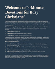 5-minute Devotions for Busy Christians - Ebook