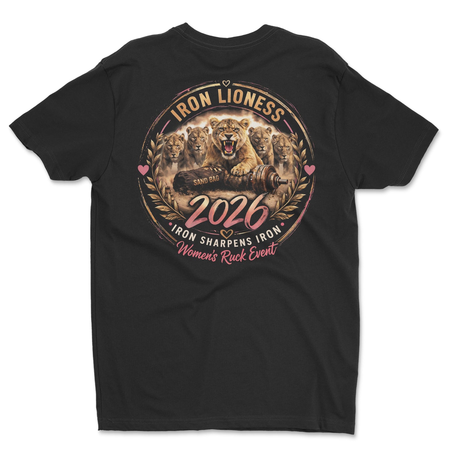 Iron Lioness 2026 Women's Ruck Event Official T-shirt