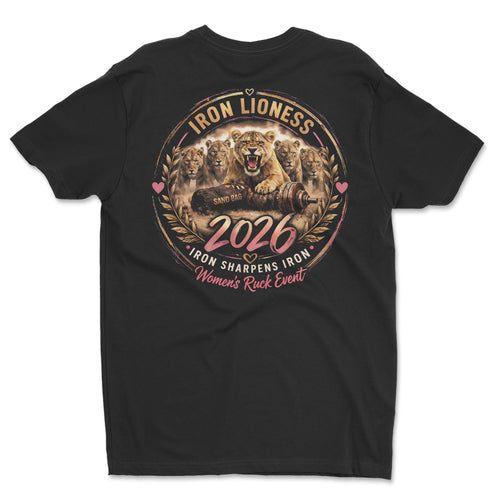 Iron Lioness 2026 Women's Ruck Event Official T-shirt