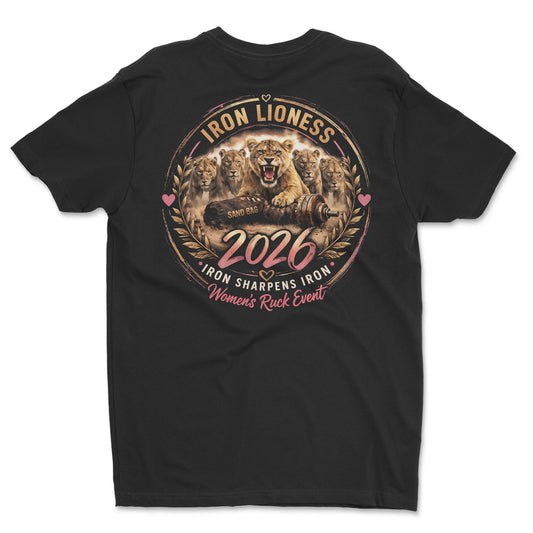 Iron Lioness 2026 Women's Ruck Event Official T-shirt