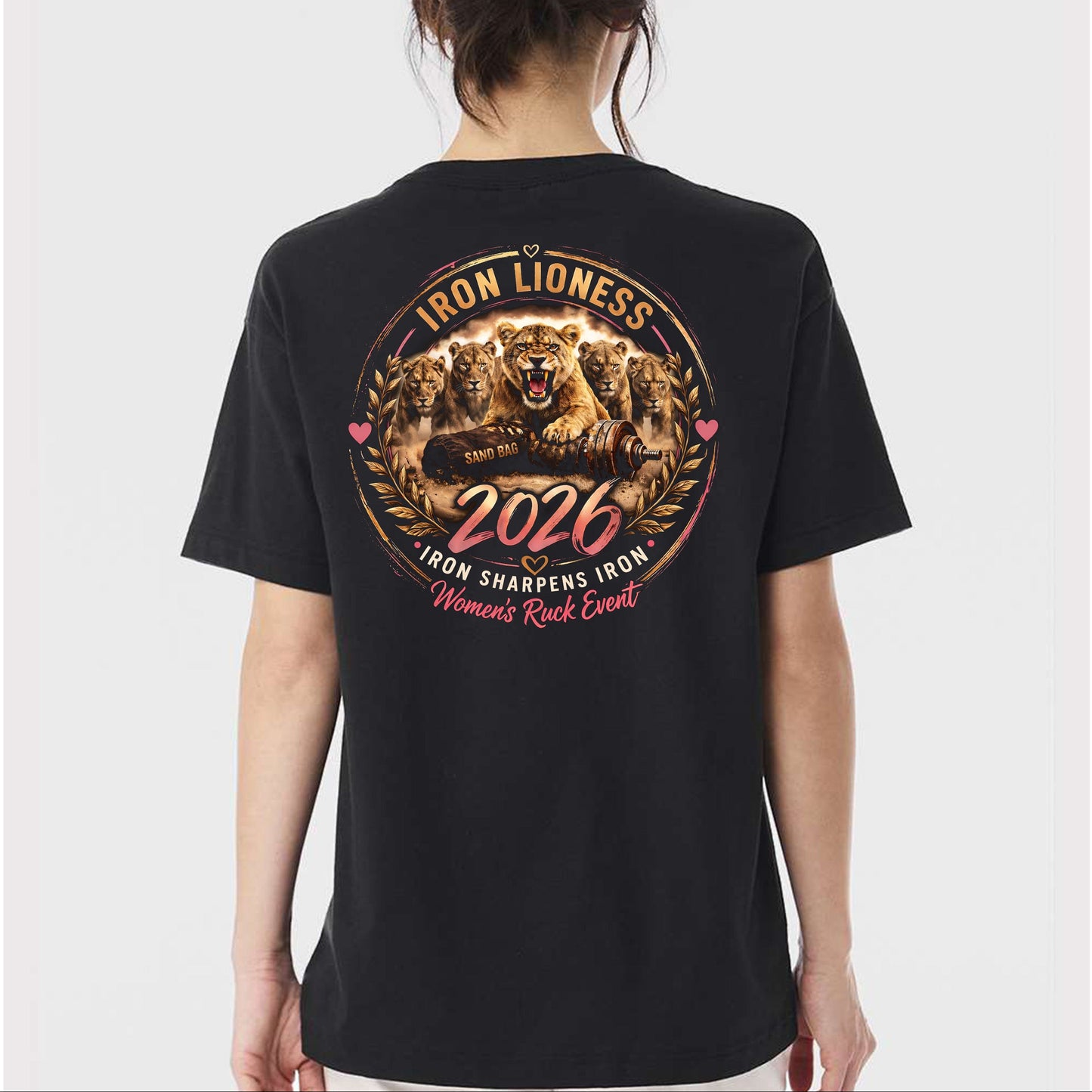 Iron Lioness 2026 Women's Ruck Event Official T-shirt