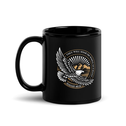 Isaiah 40:31 Wings as Eagles Mug
