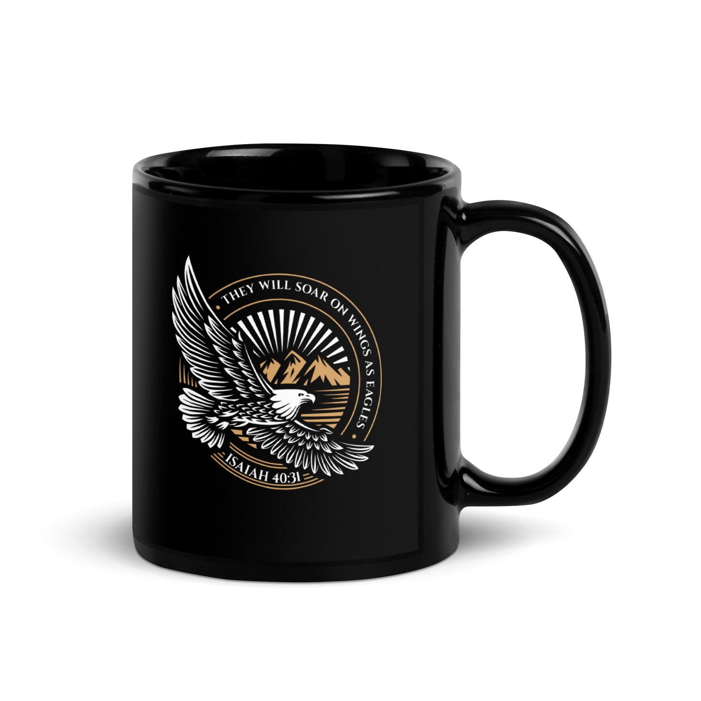 Isaiah 40:31 Wings as Eagles Mug