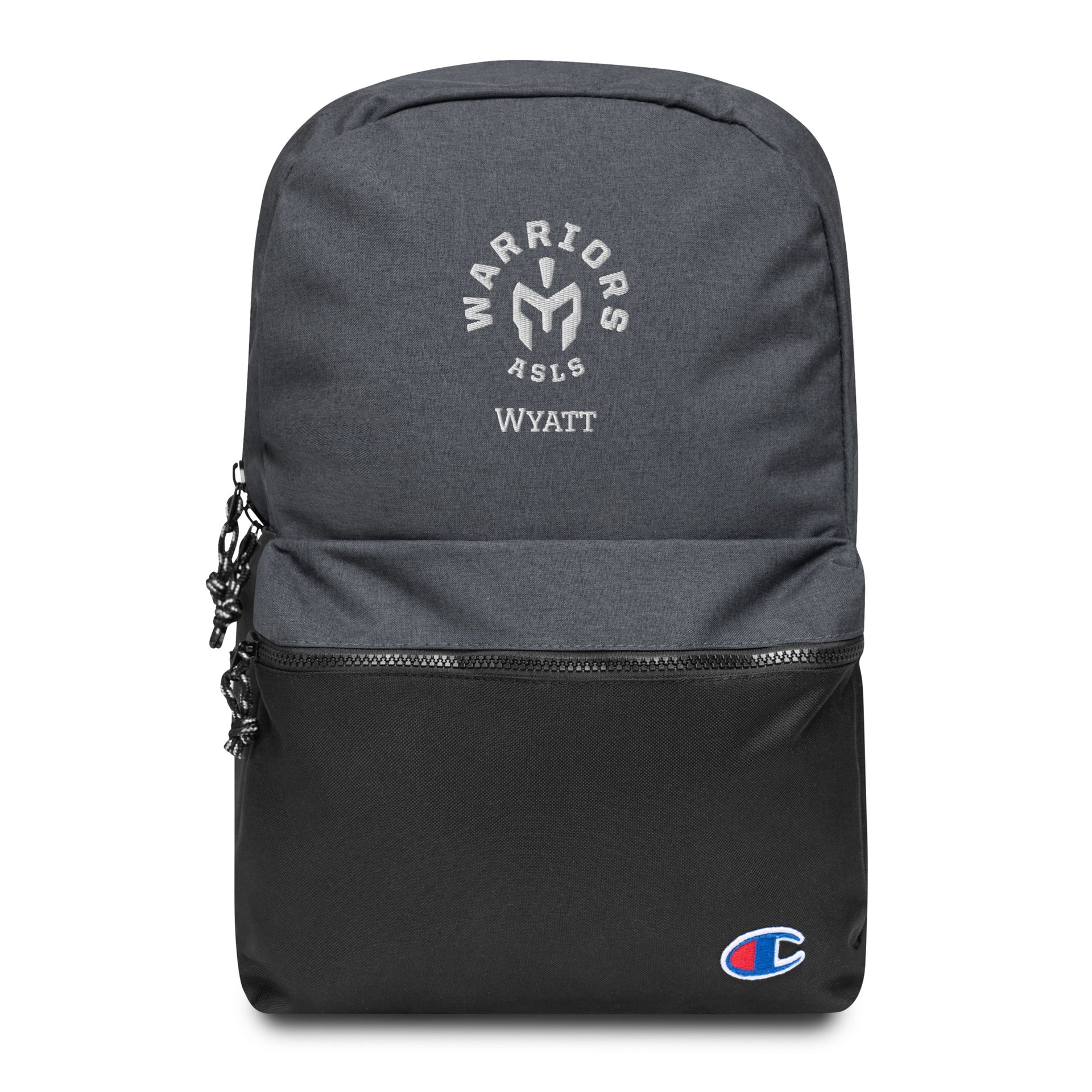 Embroidered Champion Backpack - Customizable