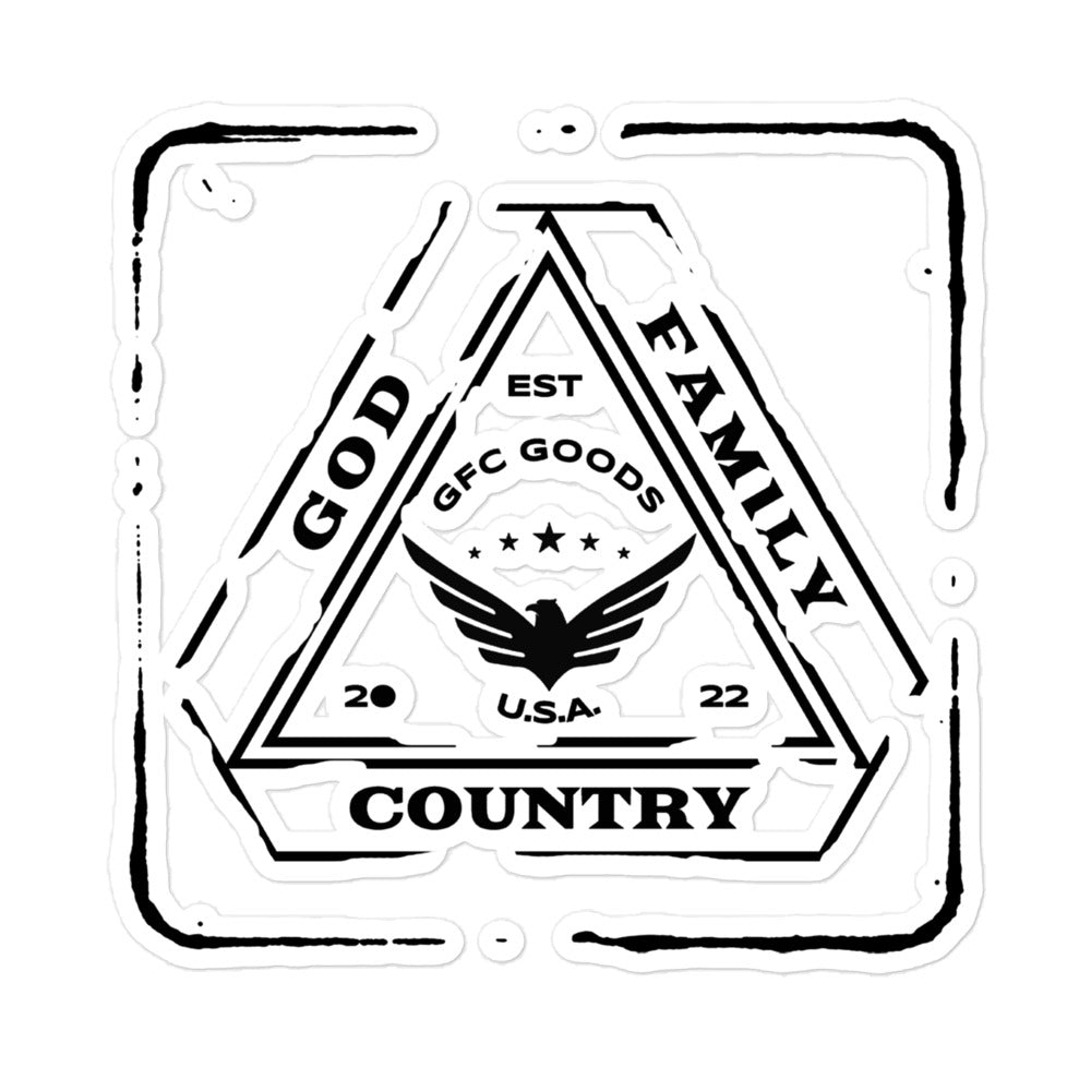 GFC Goods Bubble-free stickers