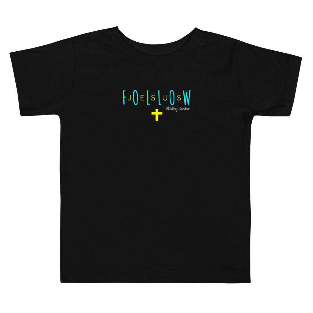 ASLS Follow Jesus Toddler Short Sleeve Tee