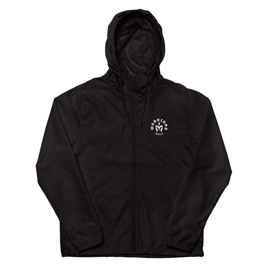 ASLS Warrior Unisex lightweight zip up windbreaker