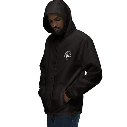 ASLS Warrior Unisex lightweight zip up windbreaker