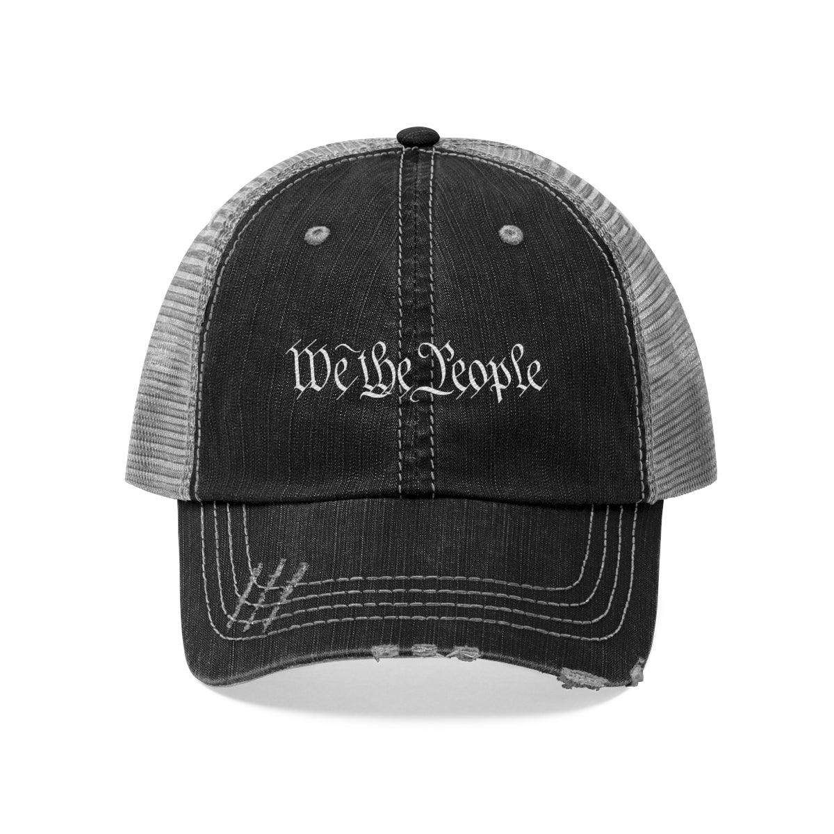 We the People Unisex Trucker Hat with Velcro  Strap - GFCGoods
